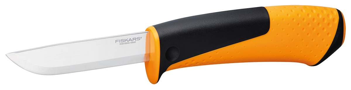 Fiskars Universalmesser mit Schleifstein
